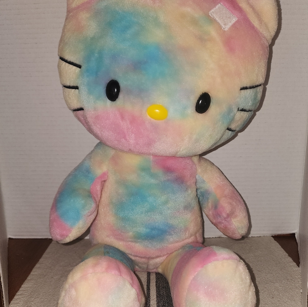 Build-A-Bear Watercolor Hello Kitty Plushie